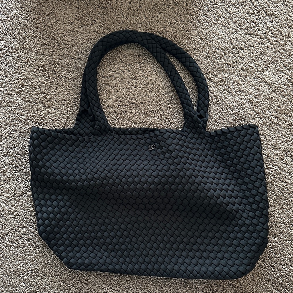 CALIA by Carrie Underwood Black Woven Tote